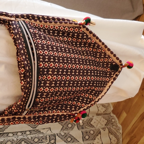 Boho embellished crossbody bag - Picture 4 of 5